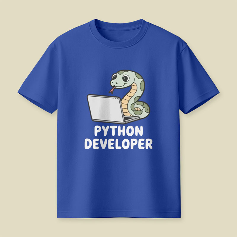 Python Developer Funny Programming Playful T-Shirt