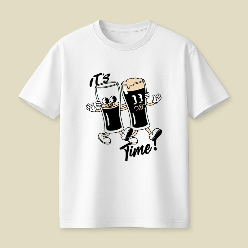 Its Drinking Time Playful T-Shirt