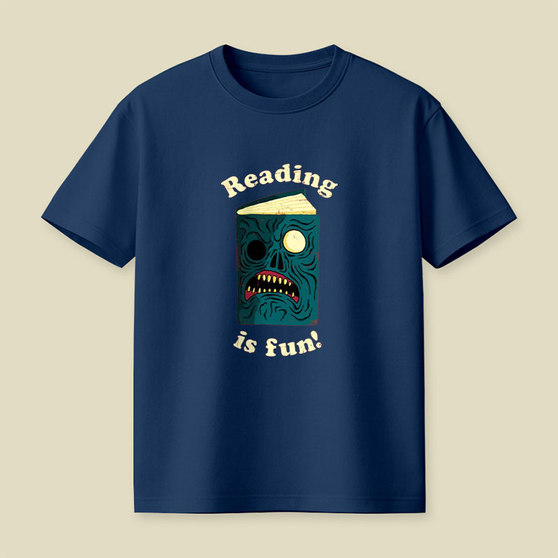 Reading Is Fun Playful T-Shirt