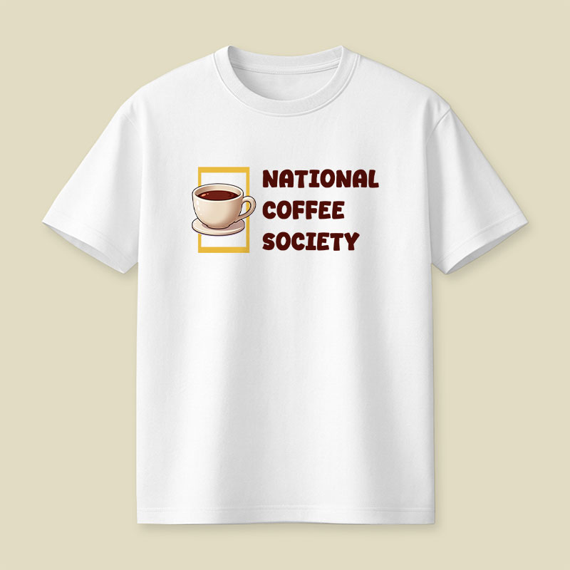 National Coffee Society Playful T-Shirt