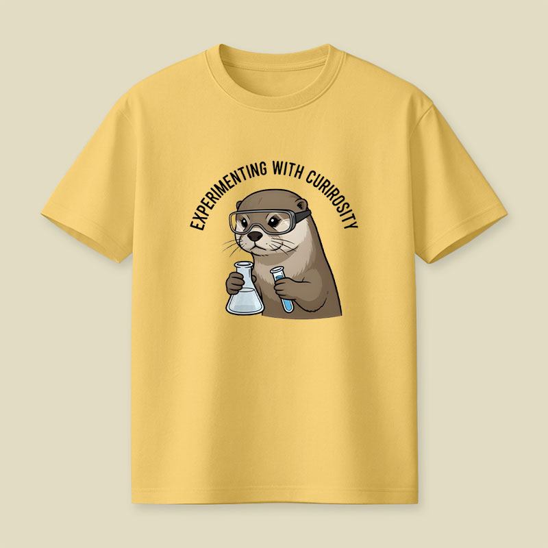 Experimenting With Curiosity Playful T-Shirt