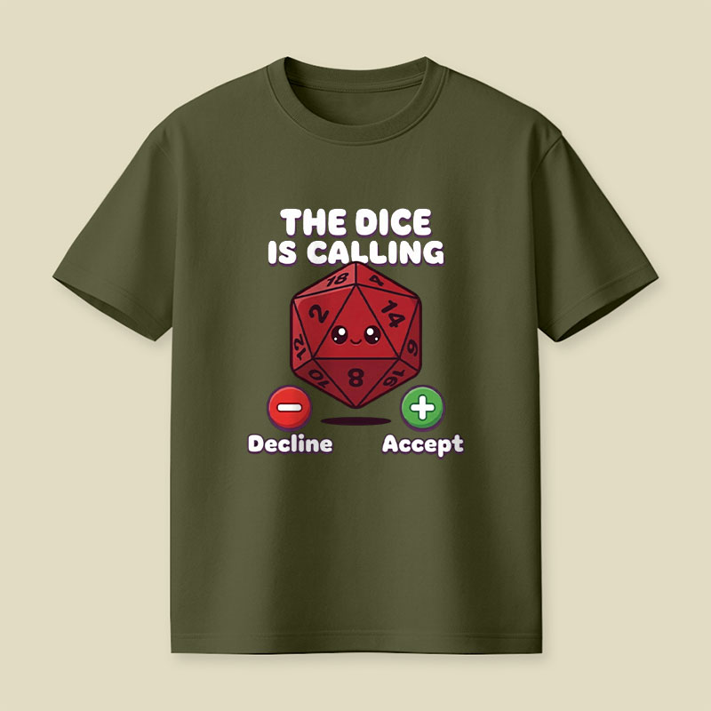 Calling Dice Playful T-Shirt