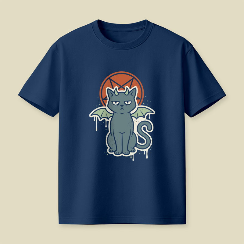 Demon Cat Playful T-Shirt