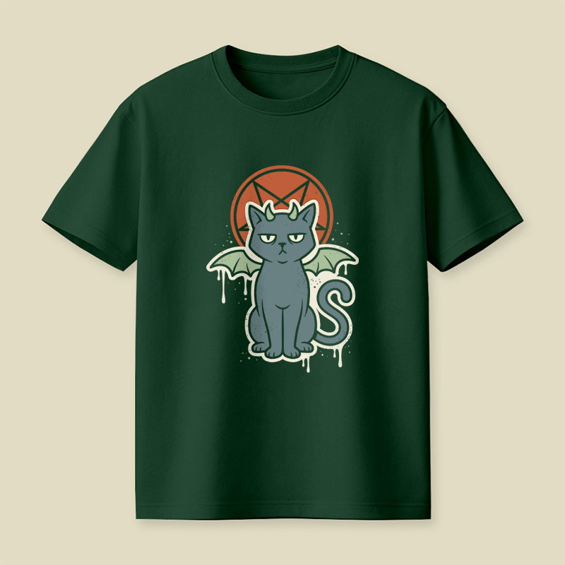 Demon Cat Playful T-Shirt