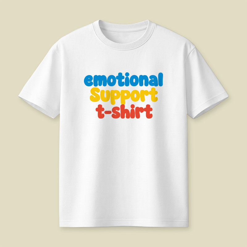 Emotional Support T-shirt Playful T-Shirt