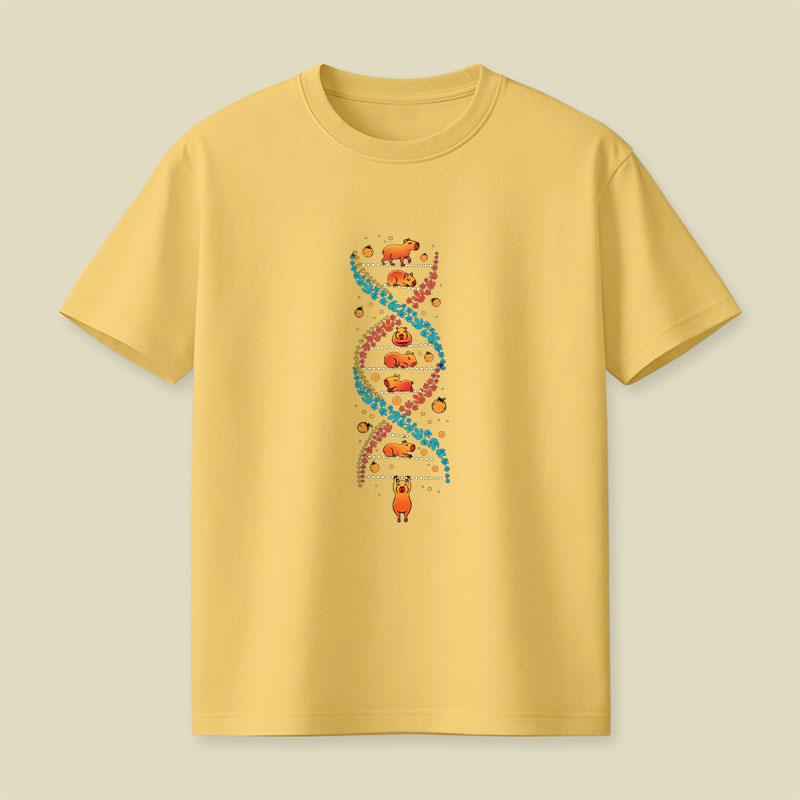 Capybara DNA Playful T-Shirt