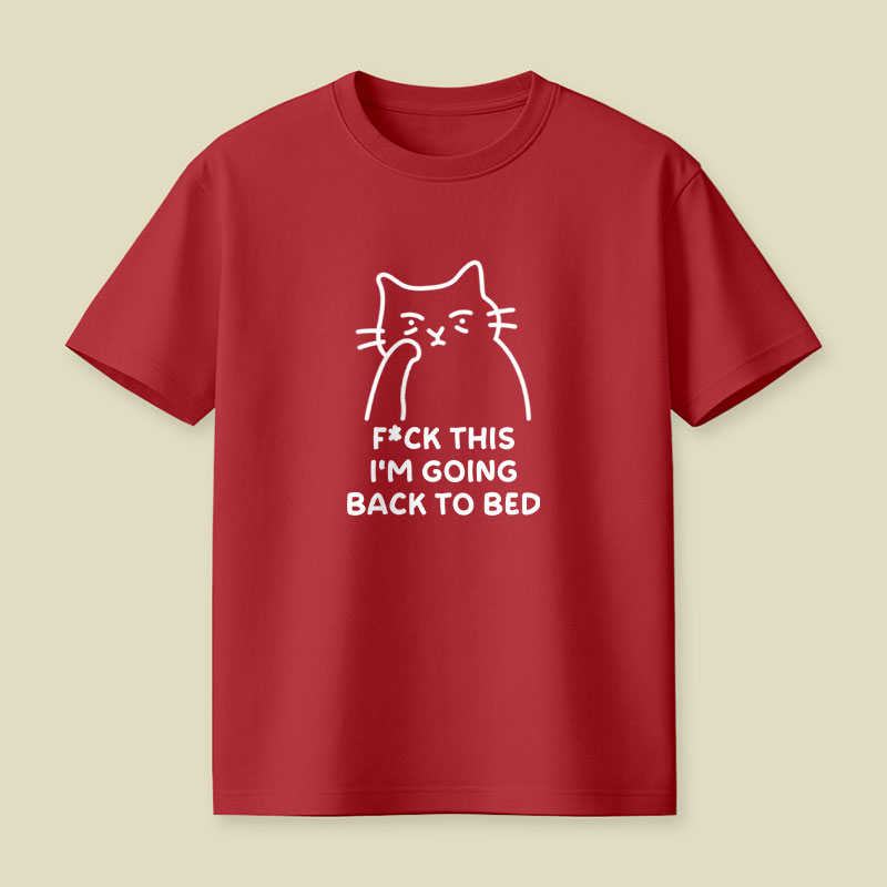 Im Going Back to Bed Playful T-Shirt