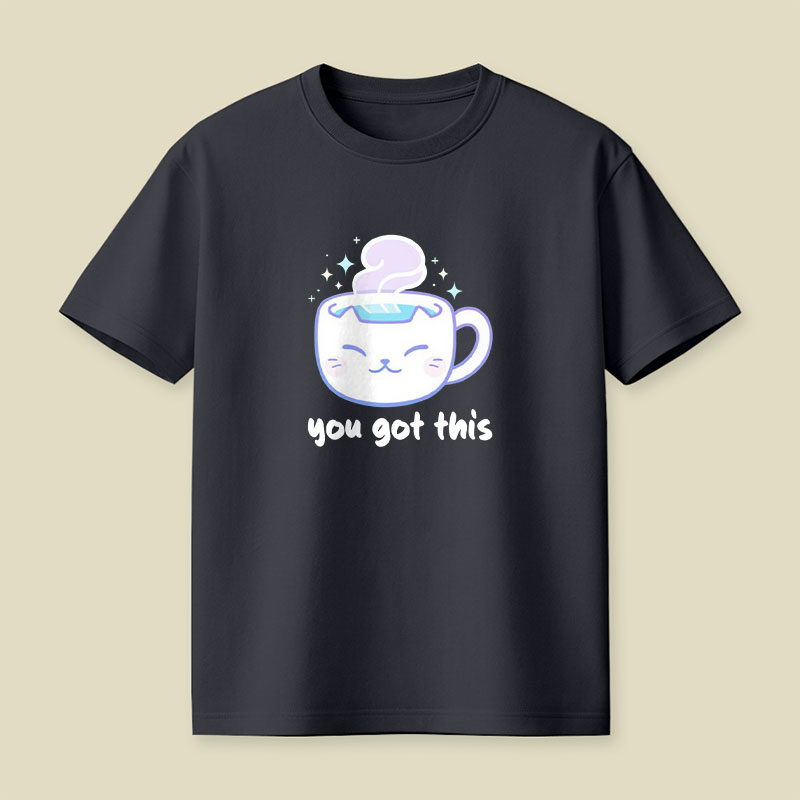 Motivational Kittea Playful T-Shirt