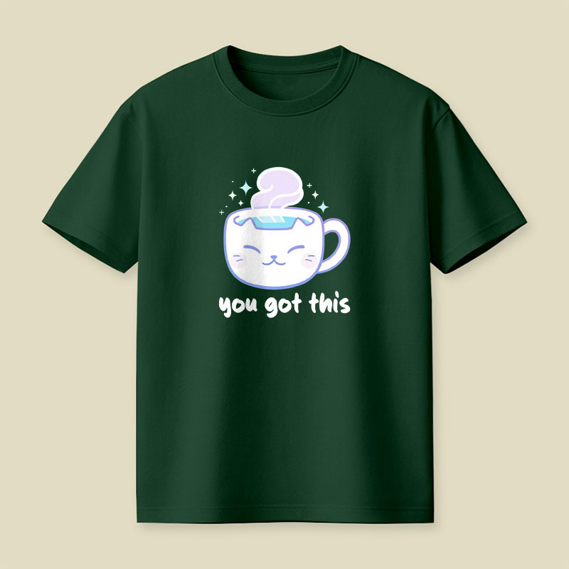 Motivational Kittea Playful T-Shirt