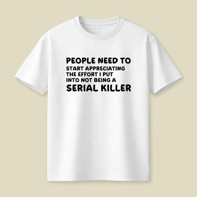 Serial Killer Playful T-Shirt