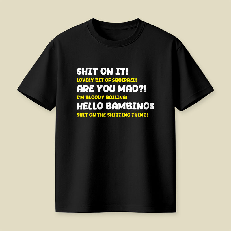Shit On It Playful T-Shirt