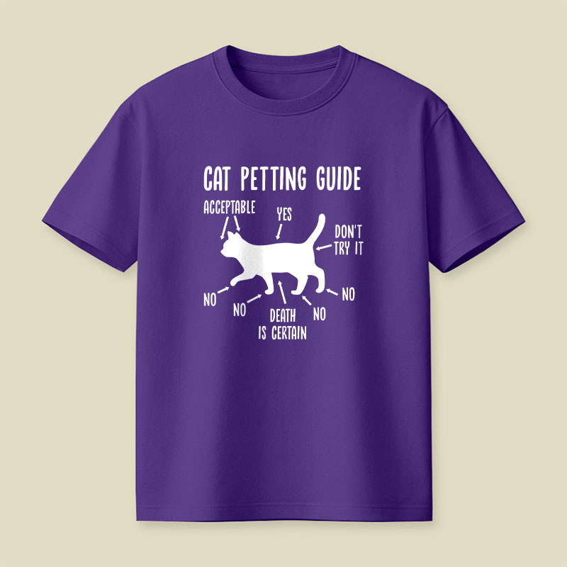 Cat Petting Guide Playful T-Shirt