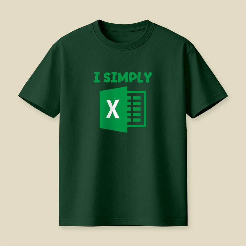 I Simply Excel Playful T-Shirt