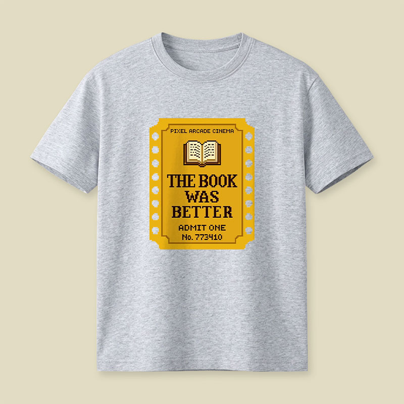 The Book Was Better Playful T-Shirt