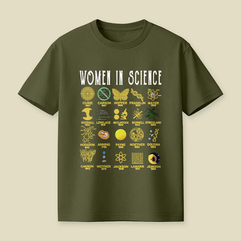 Women In Science Playful T-Shirt