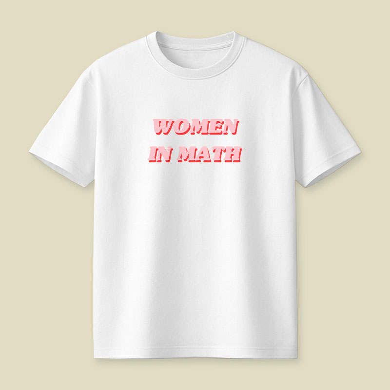 Women in Math Playful T-Shirt