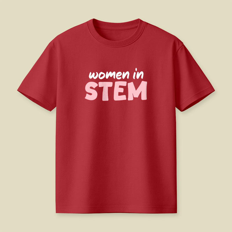 Women in Stem Playful T-Shirt