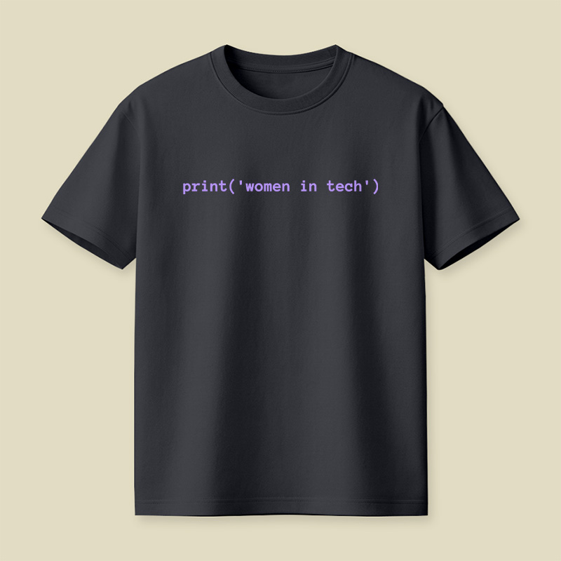 Women In Tech Dev Girl Playful T-Shirt