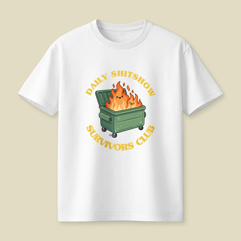 Daily Shitshow Survivors Club Playful T-Shirt