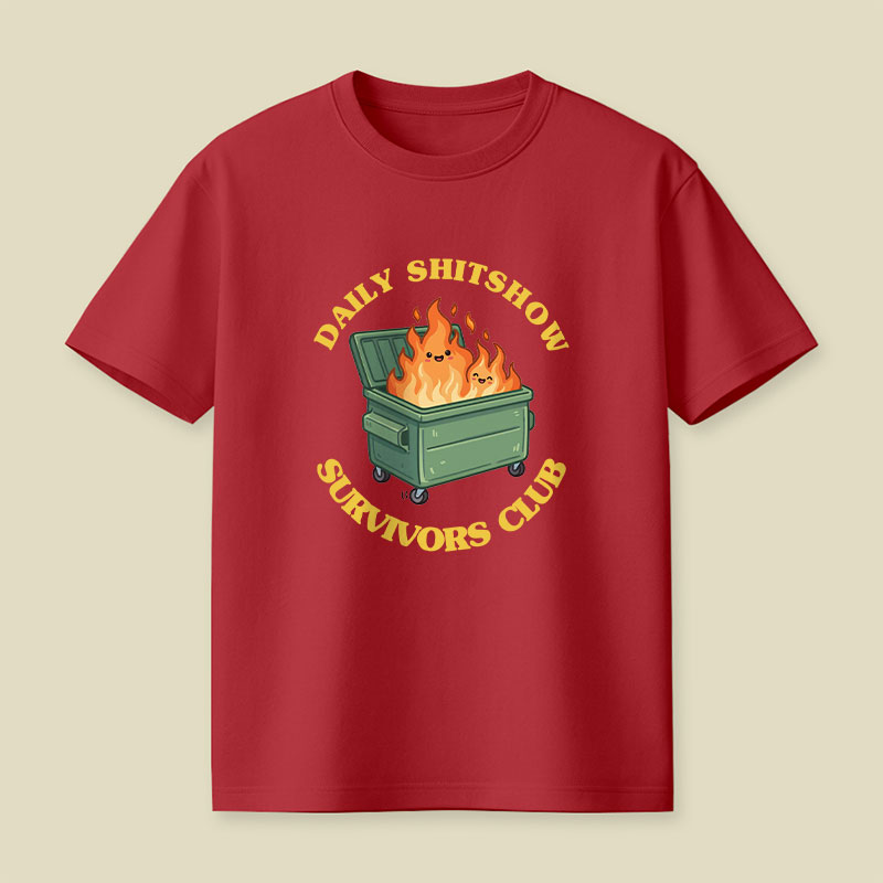 Daily Shitshow Survivors Club Playful T-Shirt