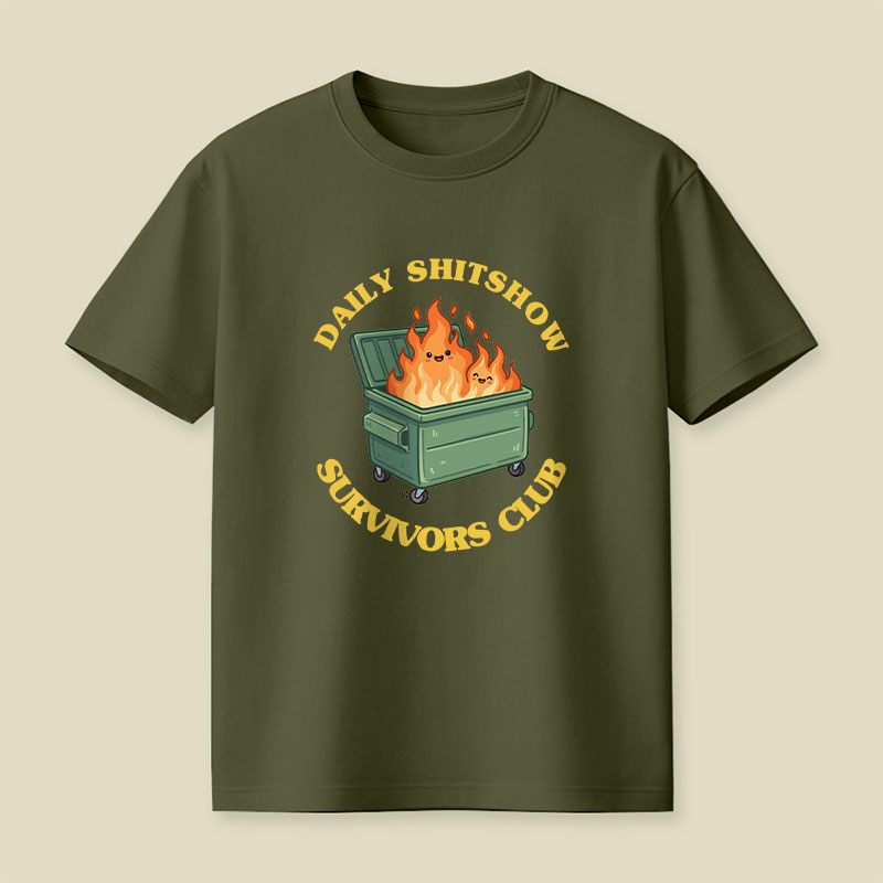 Daily Shitshow Survivors Club Playful T-Shirt