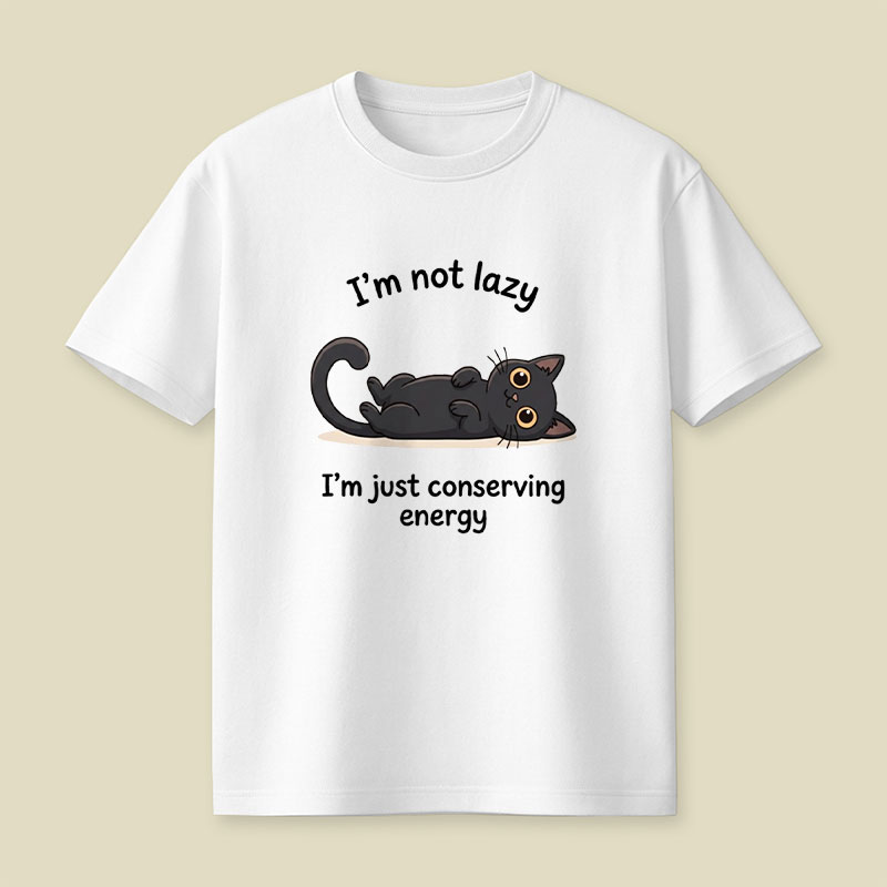 Conserving Energy Playful T-Shirt