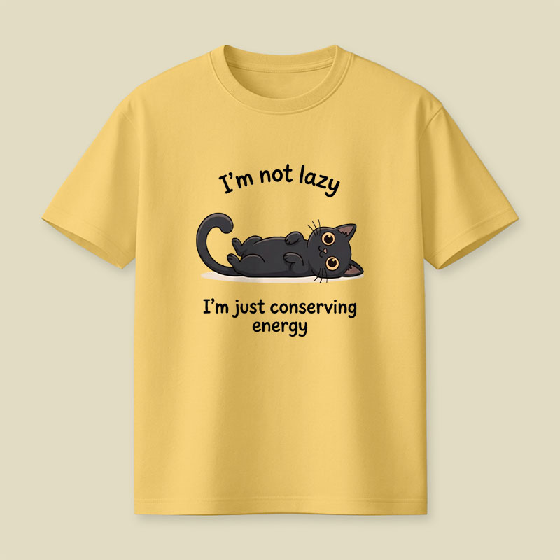 Conserving Energy Playful T-Shirt