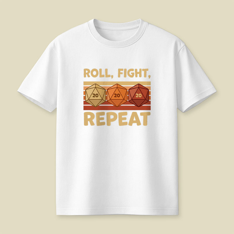 Roll Fight Playful T-Shirt