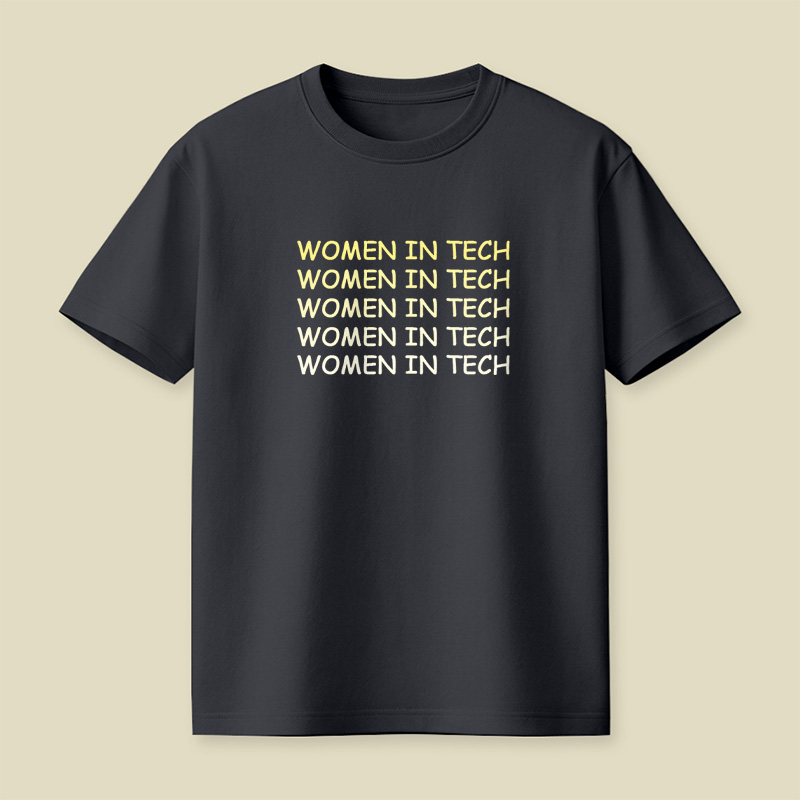 Women In Tech Playful T-Shirt