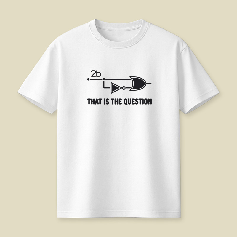 That Is The Question Playful T-Shirt
