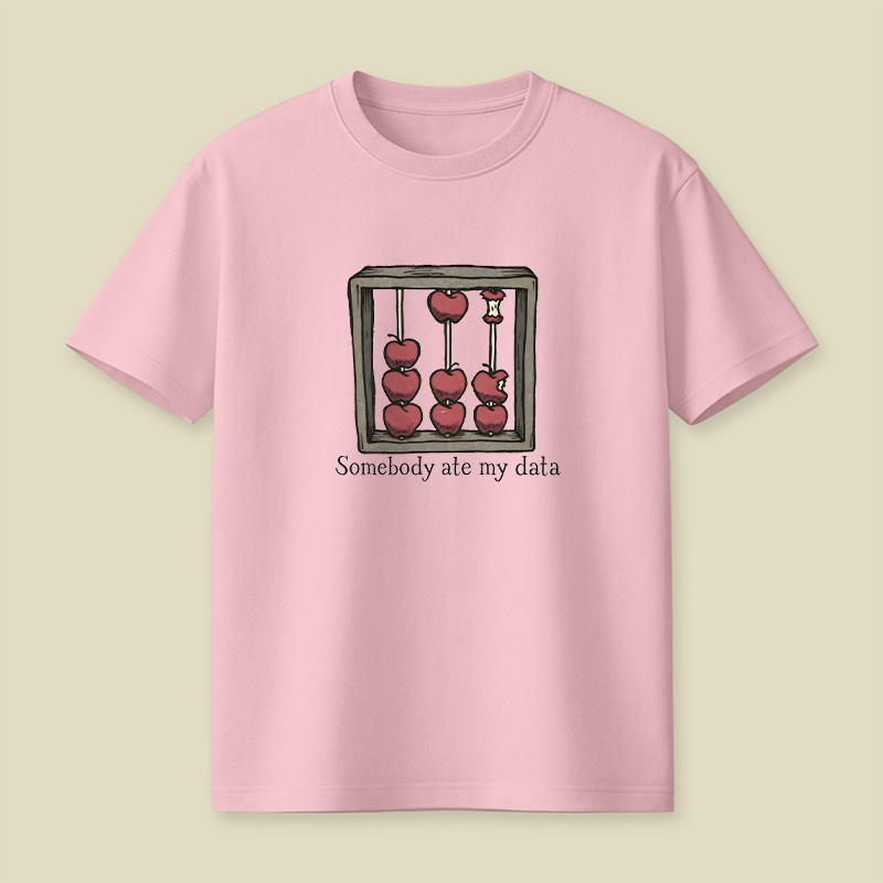Somebody Ate My Data Playful T-Shirt