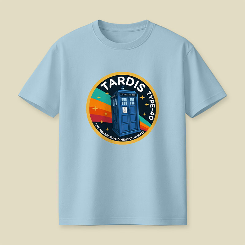 TARDIS type 40 Playful T-Shirt