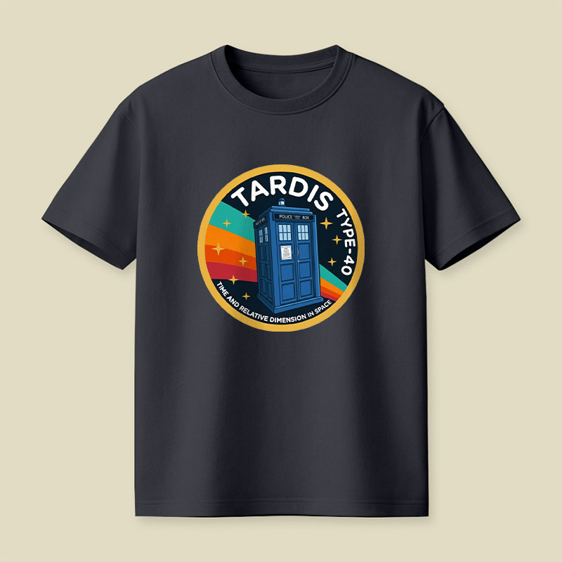 TARDIS type 40 Playful T-Shirt