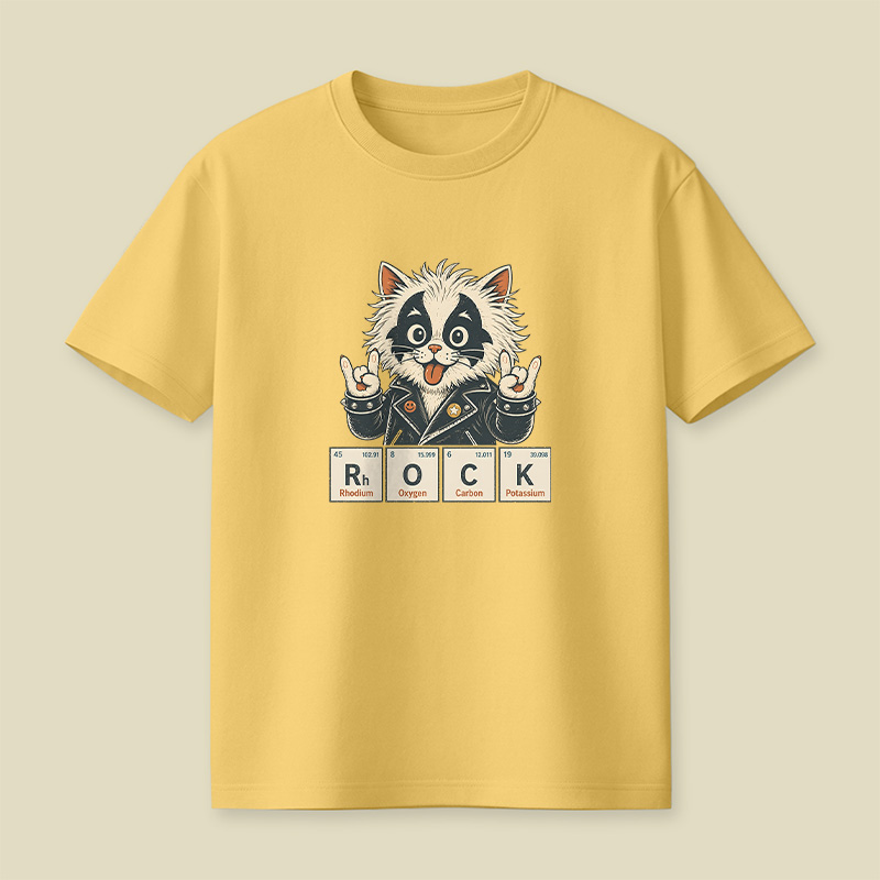 Rock Cat Playful T-Shirt