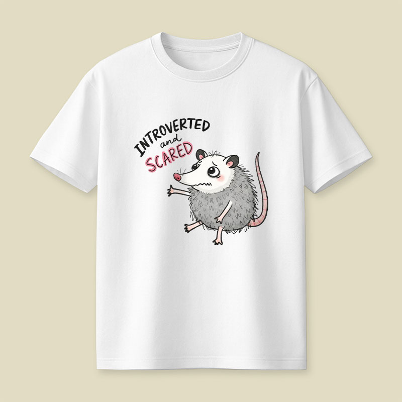 Introverted And Scared Playful T-Shirt
