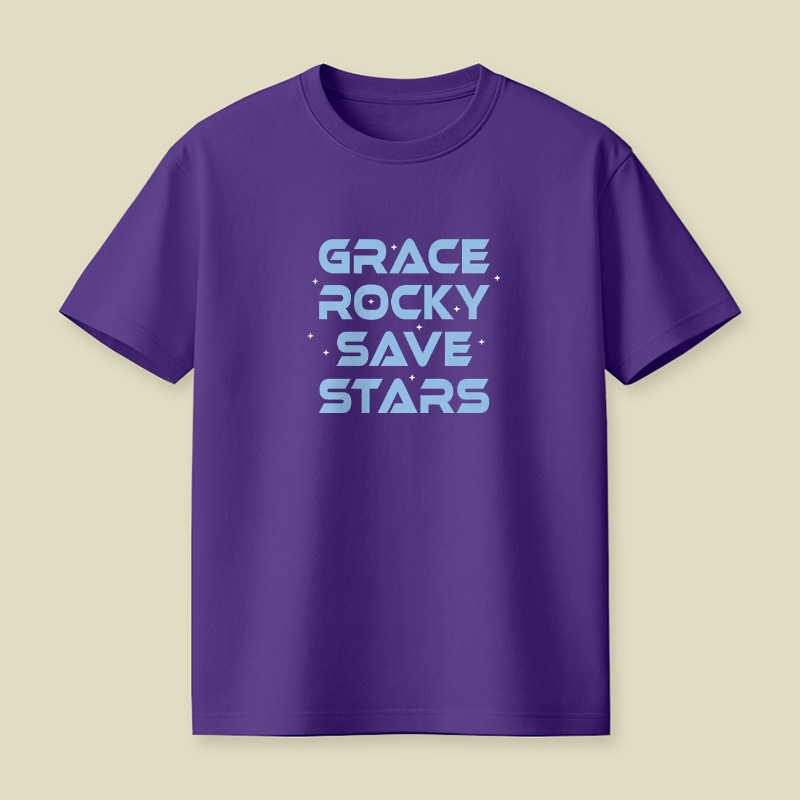Grace Rocky Save Stars Playful T-Shirt