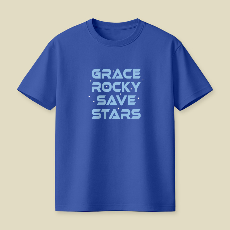 Grace Rocky Save Stars Playful T-Shirt