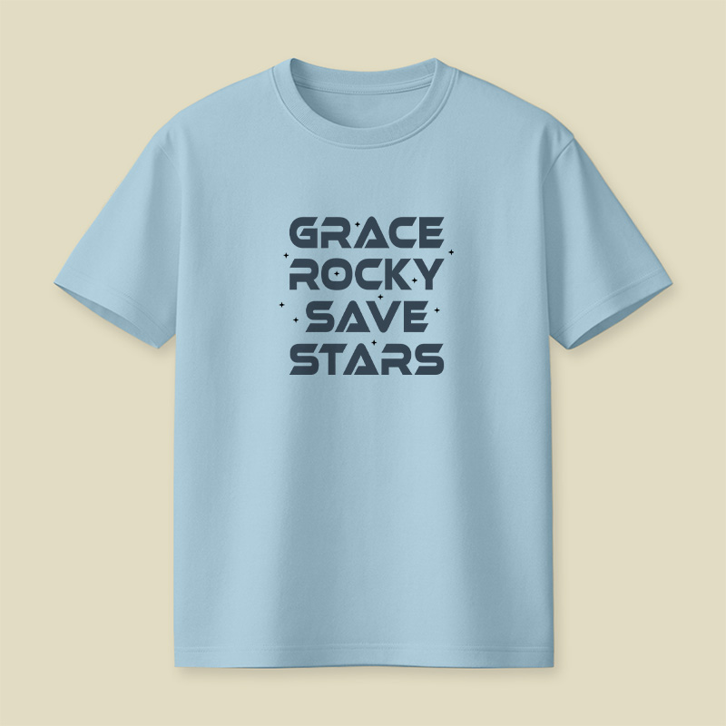 Grace Rocky Save Stars Playful T-Shirt