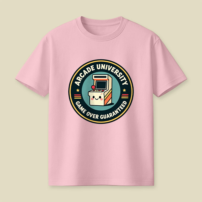 Arcade University Retro Playful T-Shirt