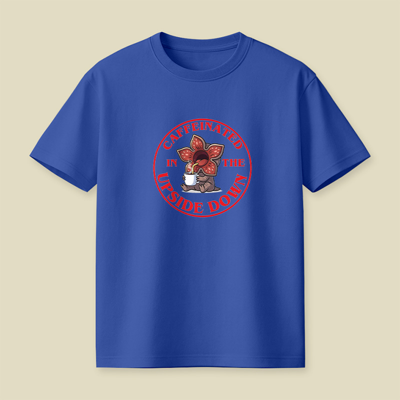 Demogorgon Caffeinated Upside Down Playful T-Shirt