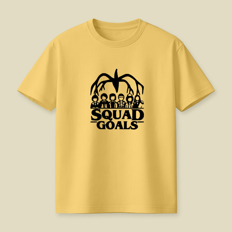 Squad Goals Stranger Things Crew Playful T-Shirt