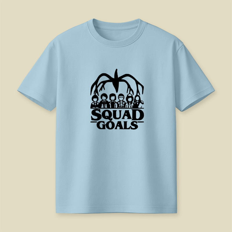 Squad Goals Stranger Things Crew Playful T-Shirt