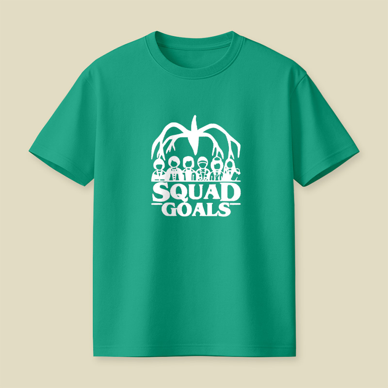 Squad Goals Stranger Things Crew Playful T-Shirt