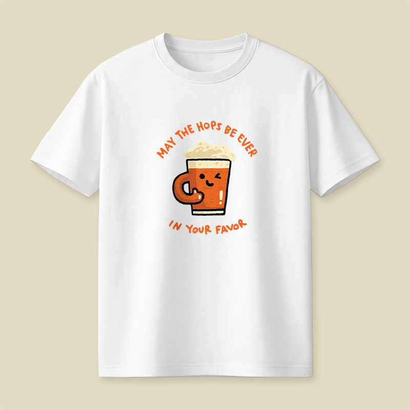 May The Hops Be Ever In Your Favor Beer Mug Playful T-Shirt
