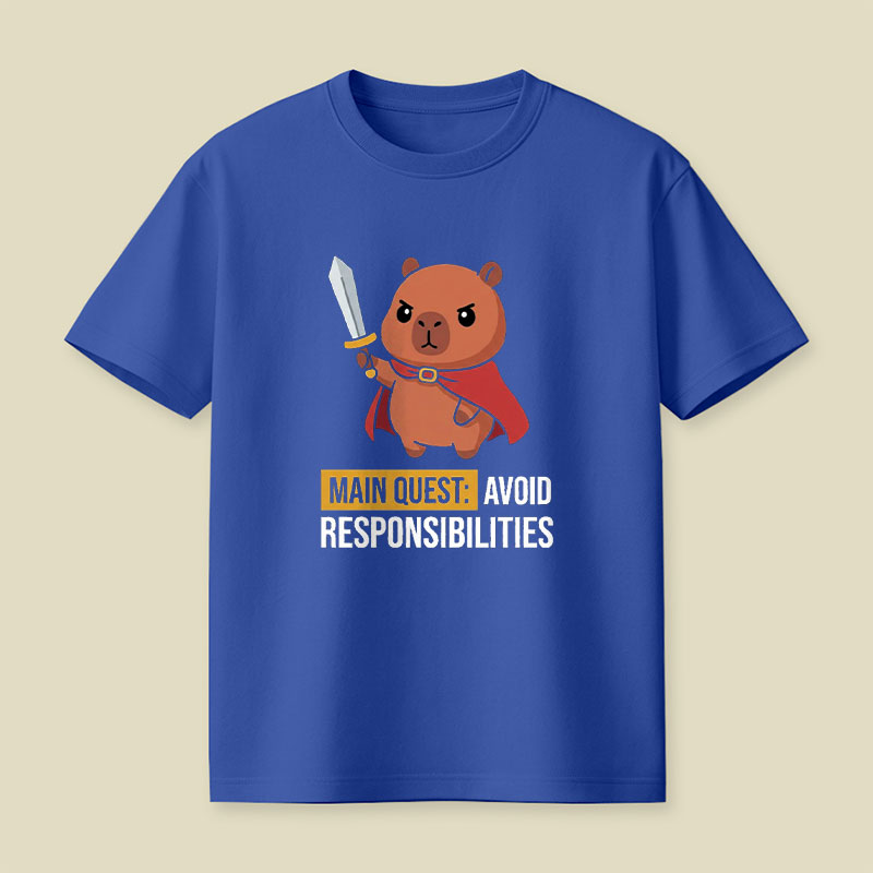 Avoid Responsibilities Playful T-Shirt