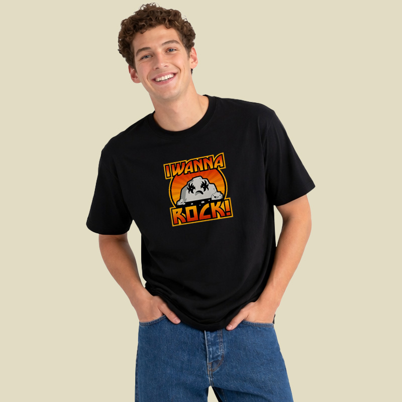I Wanna Rock Rock Playful T-Shirt