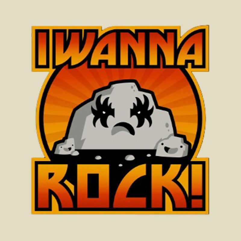 I Wanna Rock Rock Playful T-Shirt