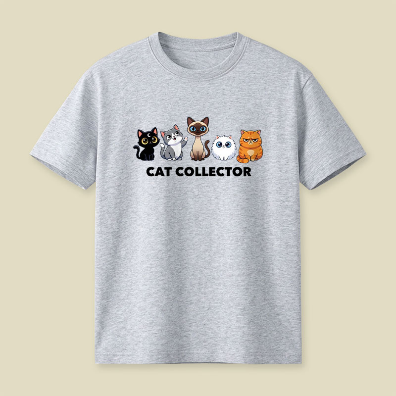 Cat Collector Playful T-Shirt