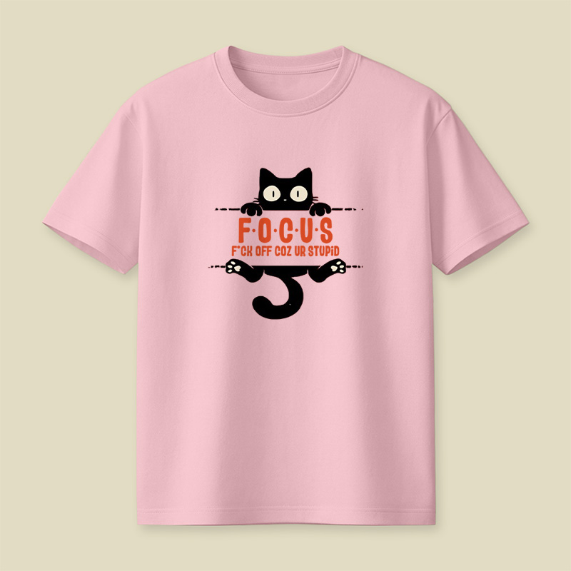 Focus Cat Playful T-Shirt