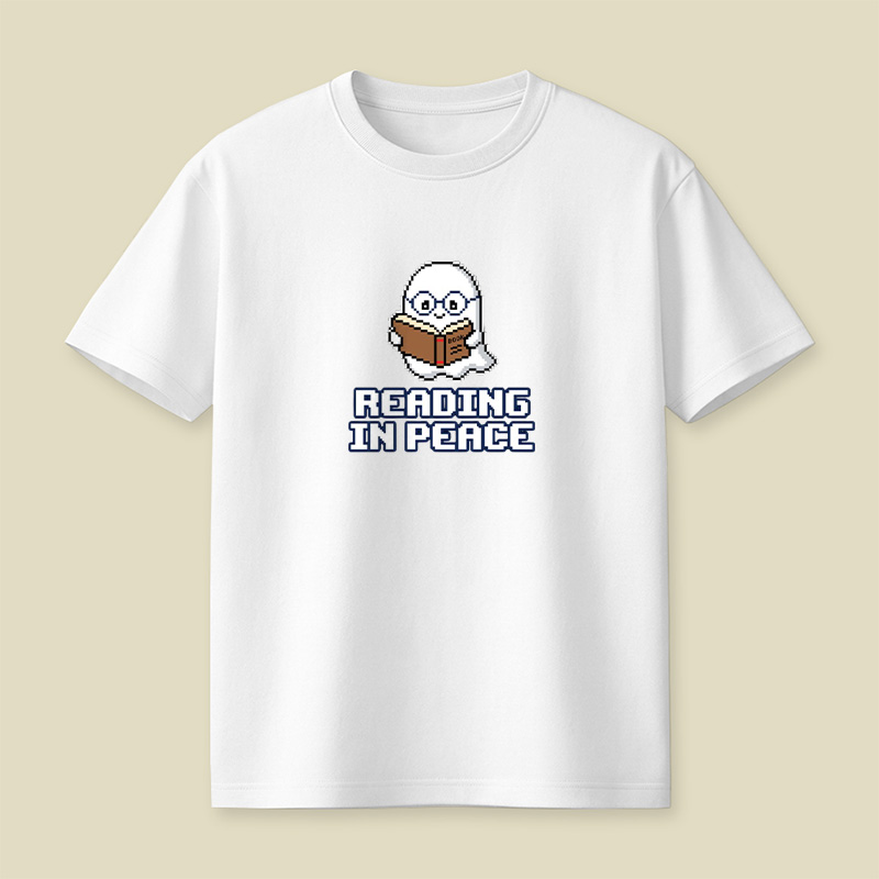 Reading Ghost In Peace Playful T-Shirt